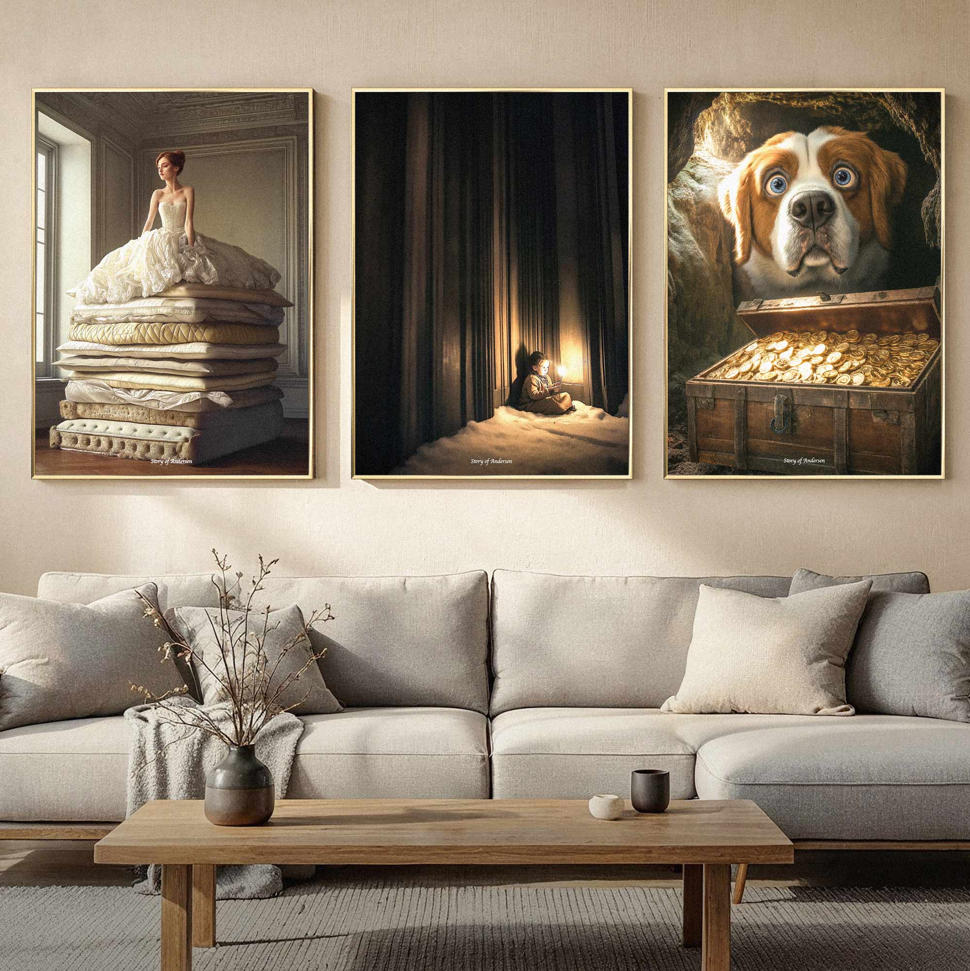 Poster – H.C. Andersen Sprookje – De Tondeldoos