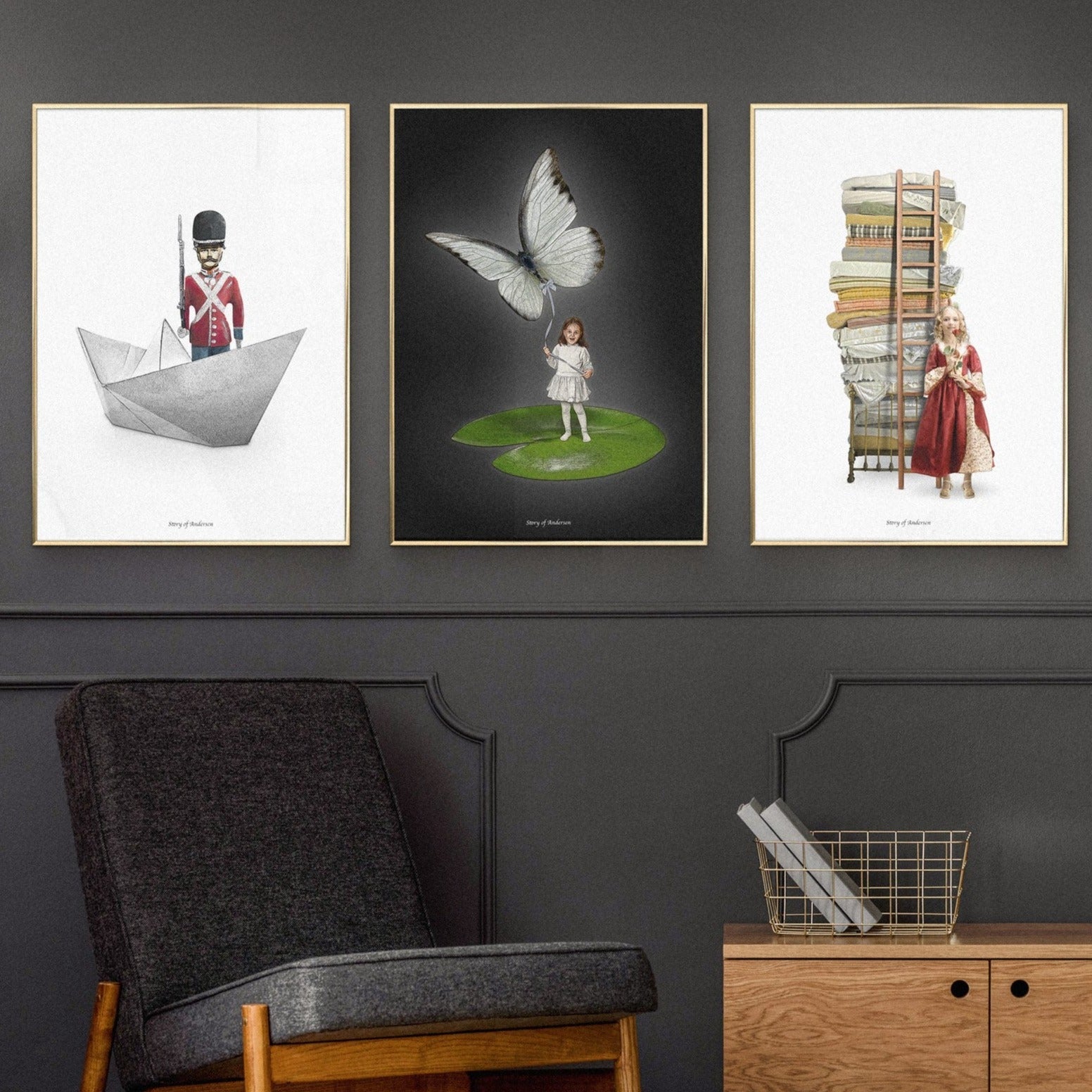 Fotowand – Handtekening – 3 keuze posters – 50x70 cm