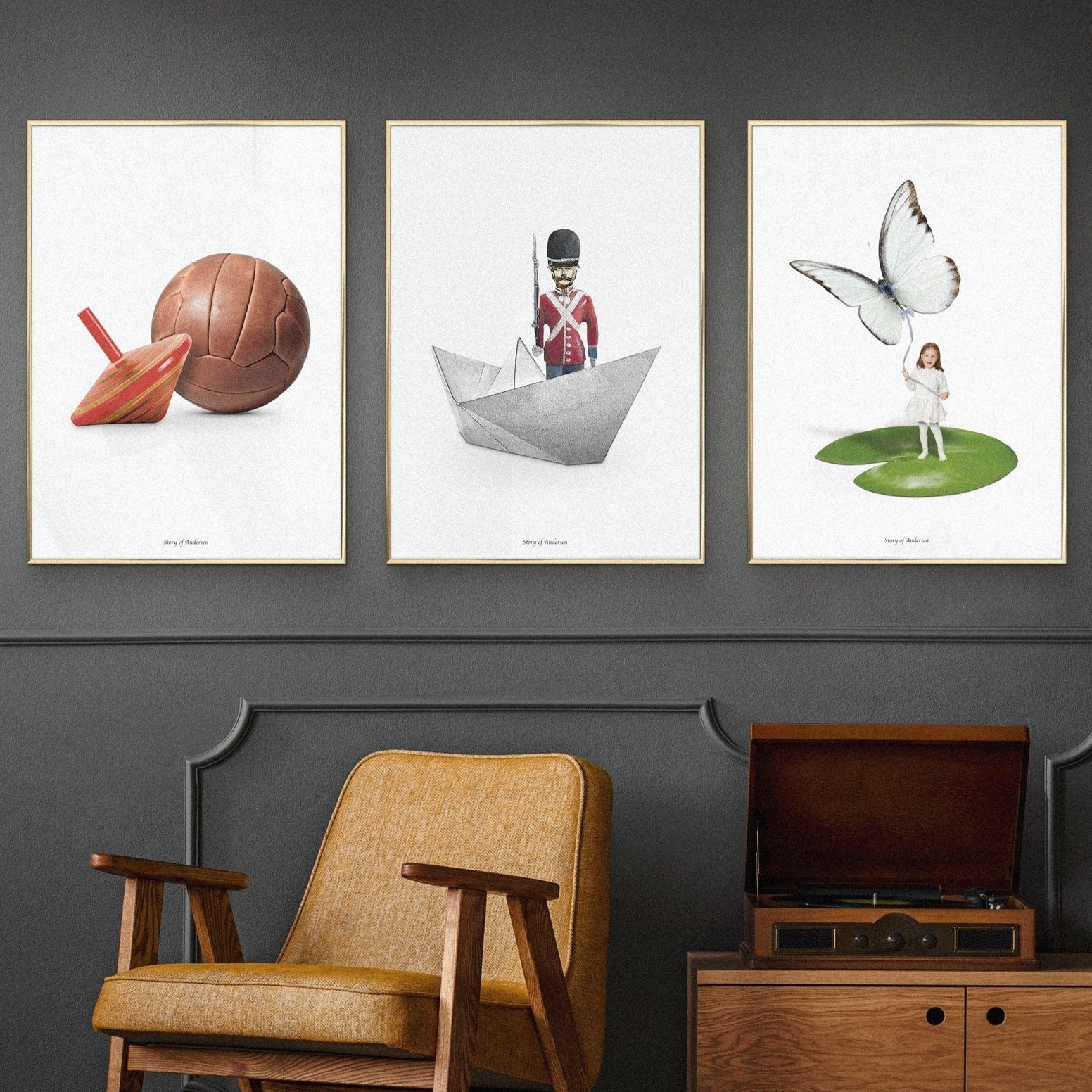 Fotowand – Handtekening – 3 keuze posters – 50x70 cm