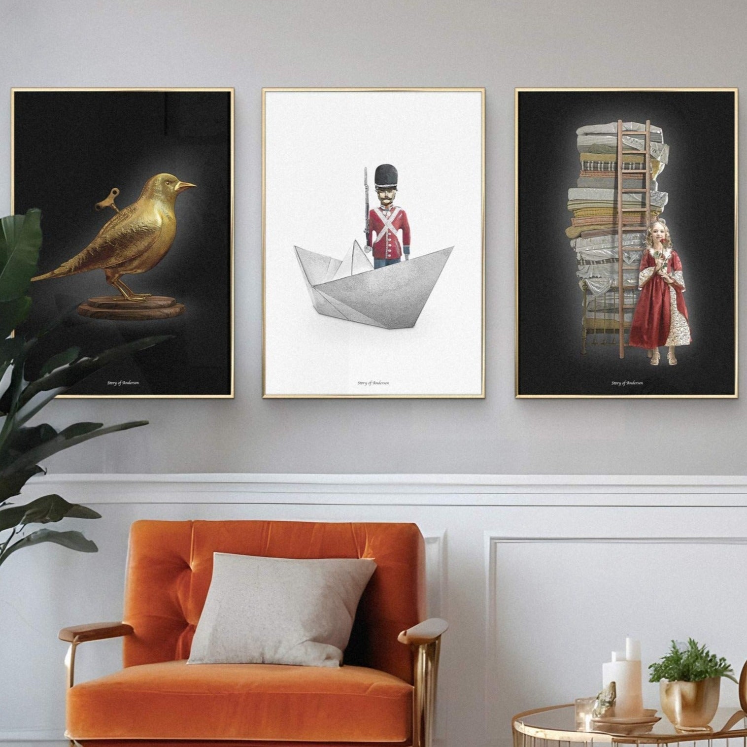 Fotowand – Handtekening – 3 keuze posters – 50x70 cm