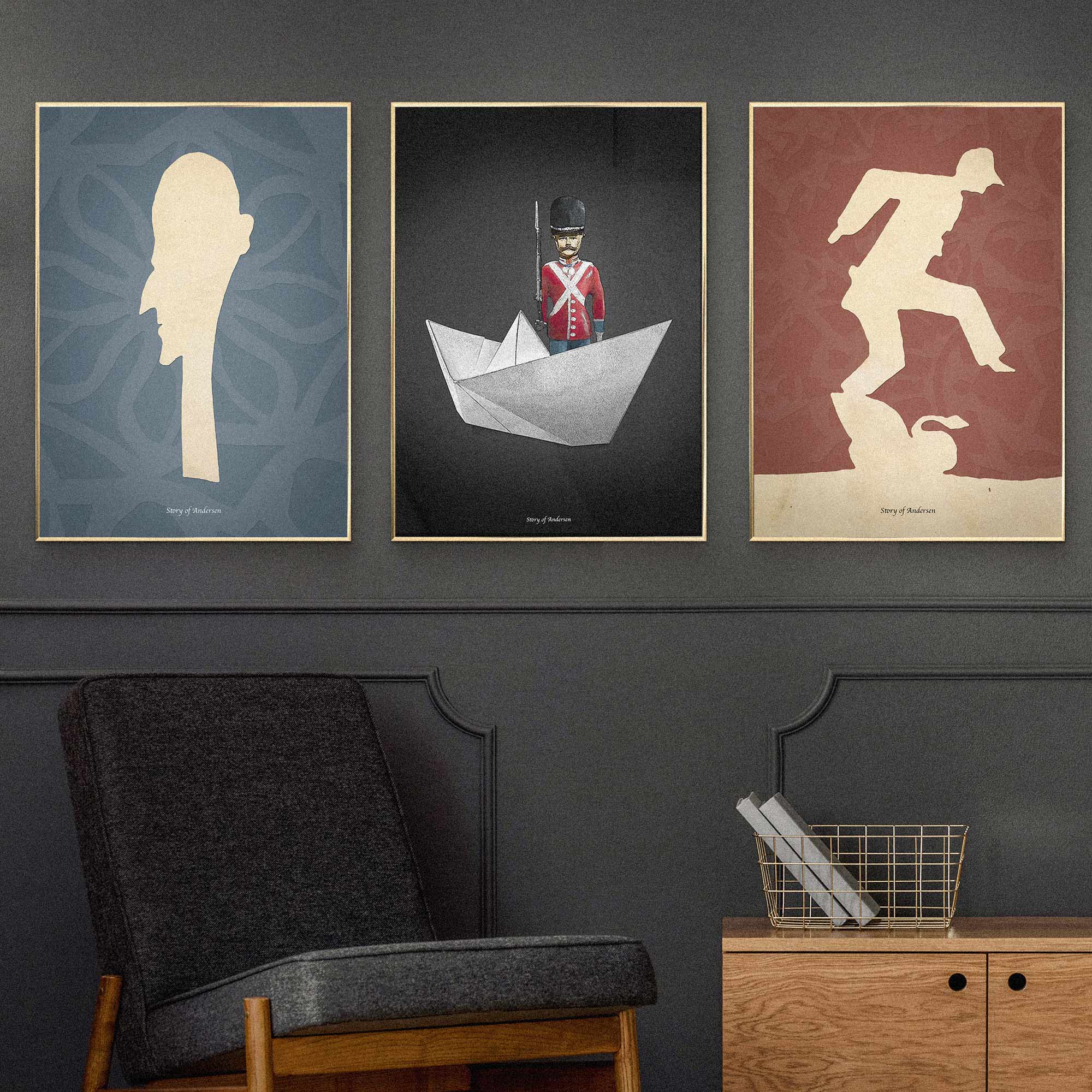 Fotowand – Handtekening – 3 keuze posters – 30x40 cm