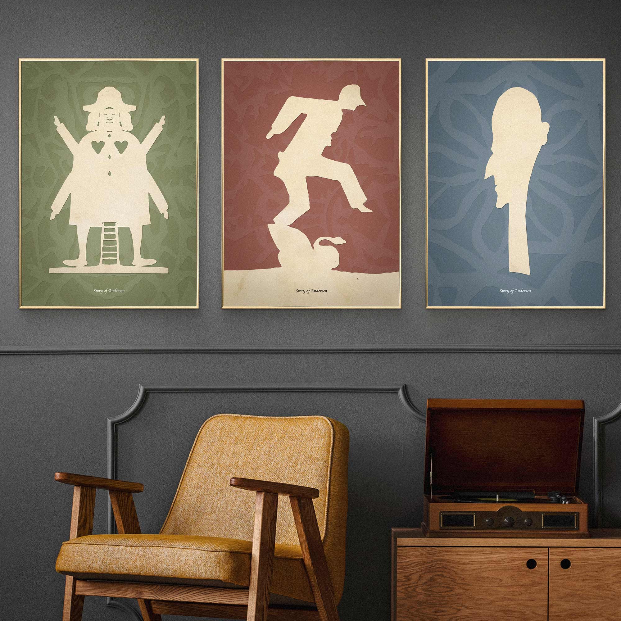 Fotowand – Handtekening – 3 keuze posters – 30x40 cm