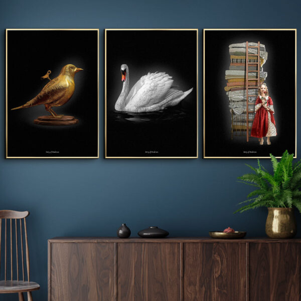 Fotowand – Handtekening – 3 keuze posters – 70x100 cm