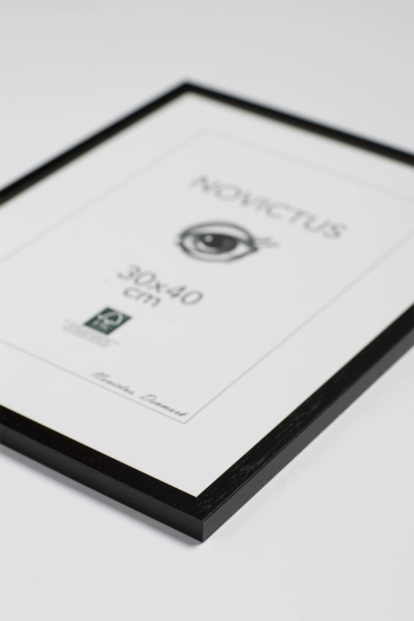 Posterframe - Zwart Eiken