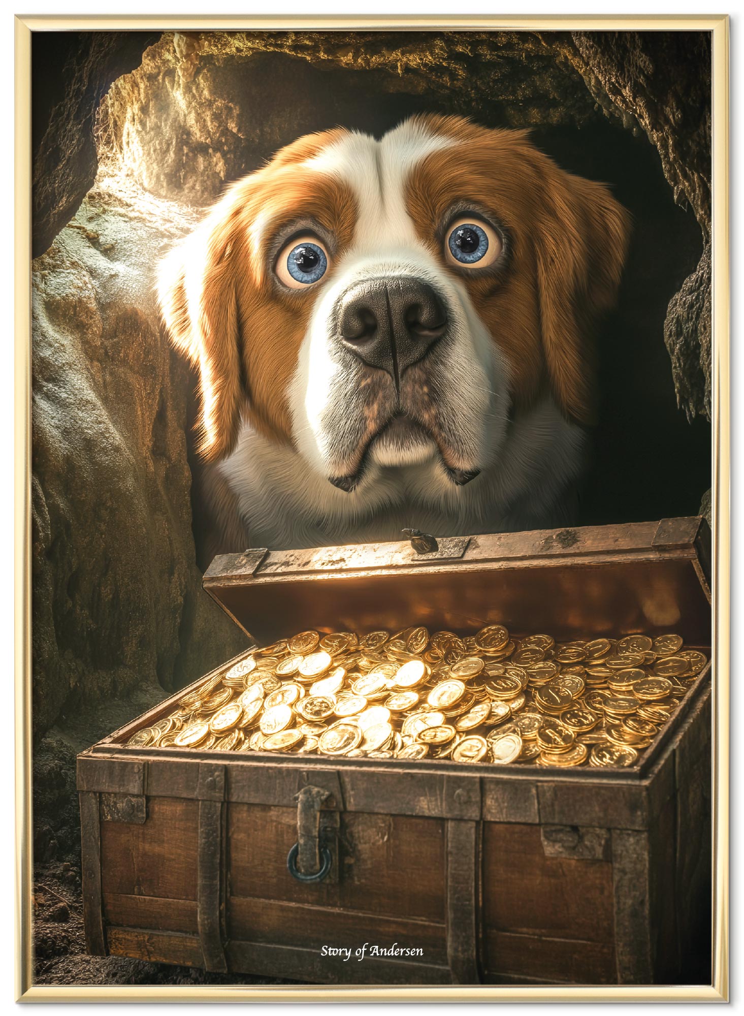 Poster – H.C. Andersen Sprookje – De Tondeldoos