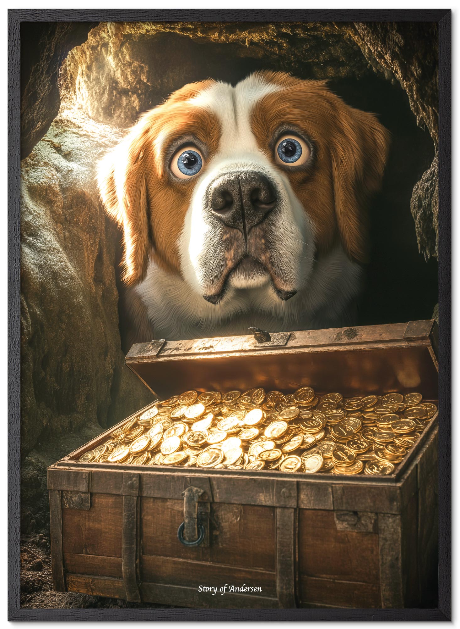 Poster – H.C. Andersen Sprookje – De Tondeldoos