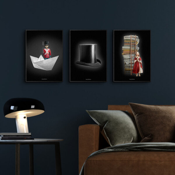 Fotowand – Handtekening – 3 keuze posters – 30x40 cm