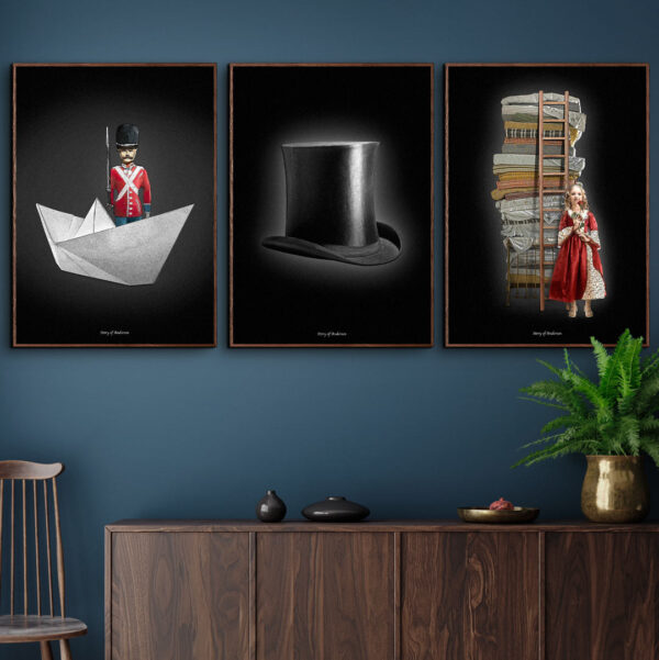 Fotowand – Handtekening – 3 keuze posters – 70x100 cm