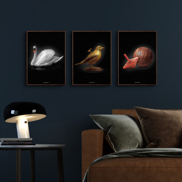 Fotowand – Handtekening – 3 keuze posters – 30x40 cm