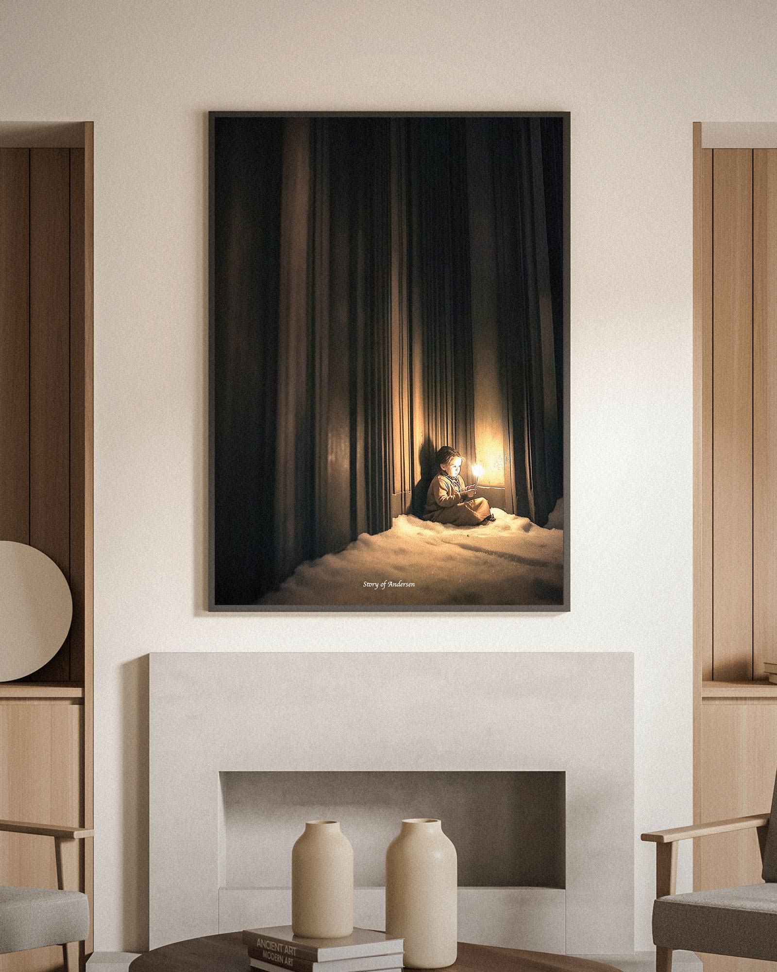 Poster – H.C. Andersen Sprookje – Het Meisje met de Zwavelstokjes