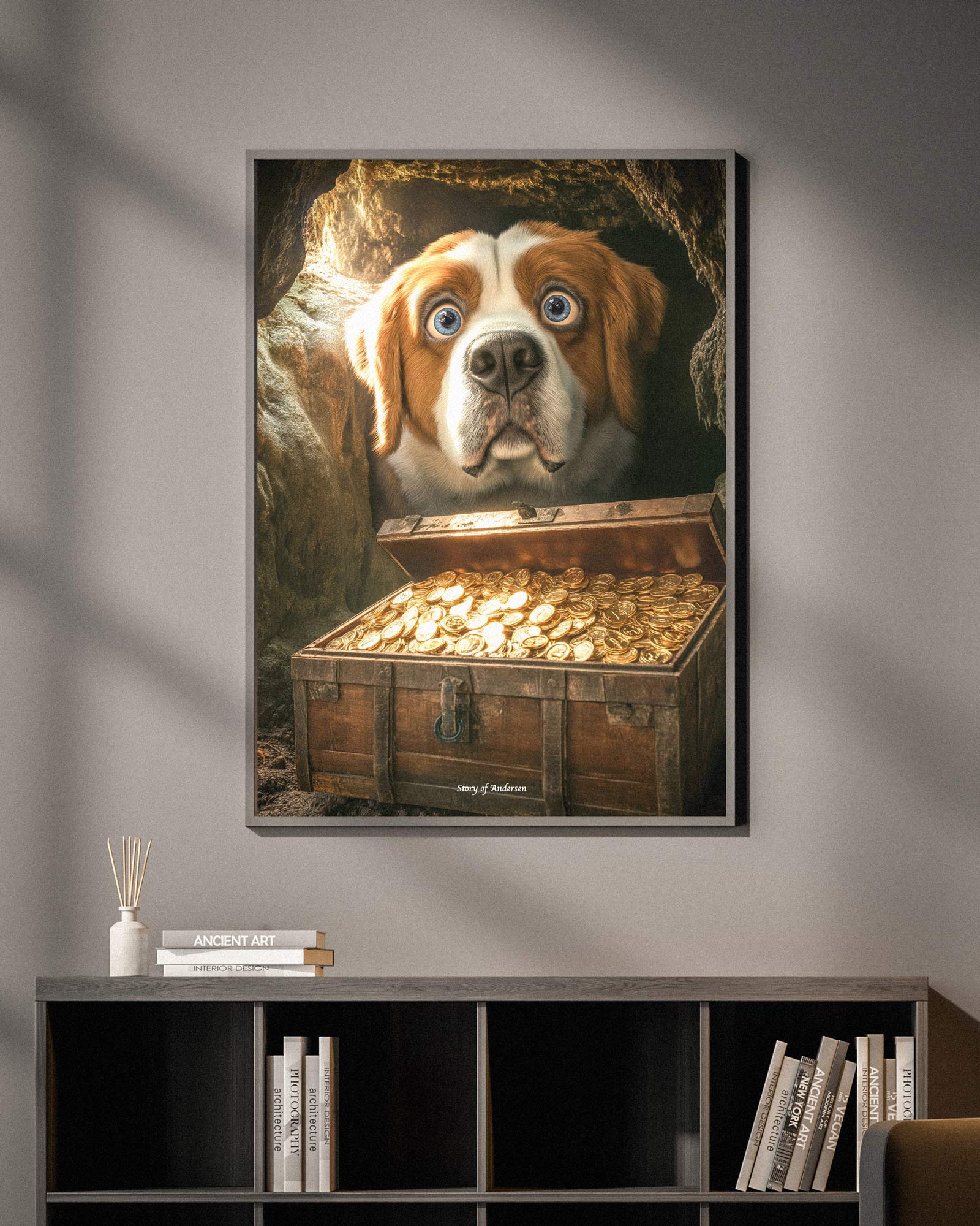 Poster – H.C. Andersen Sprookje – De Tondeldoos