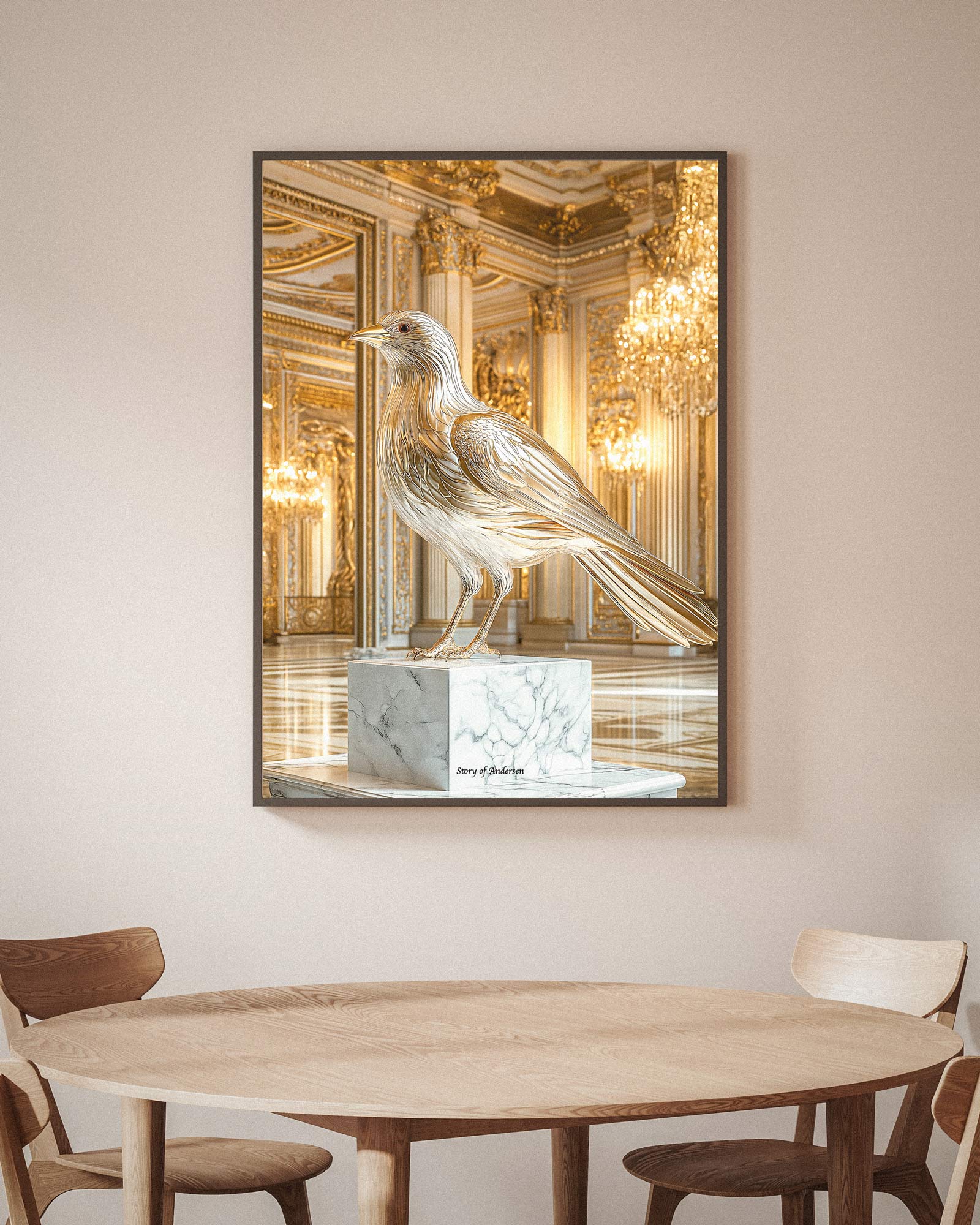 Poster – H.C. Andersen Sprookje – De Nachtegaal