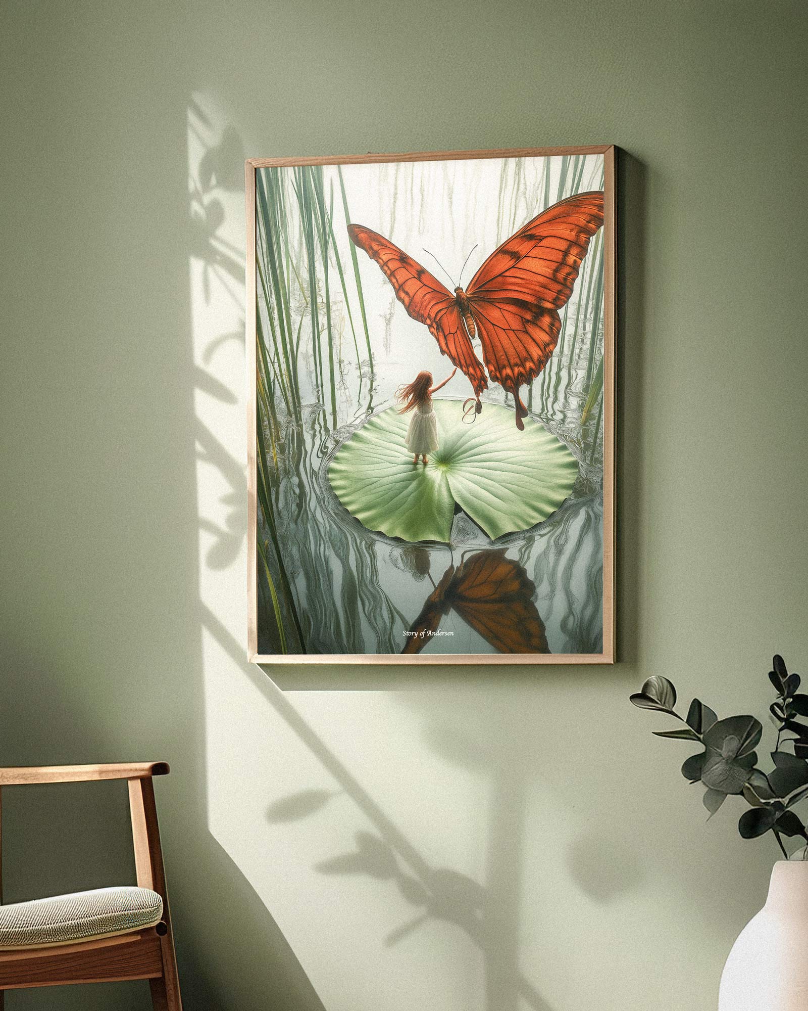 Poster – H.C. Andersen Sprookjes – Duimelijntje