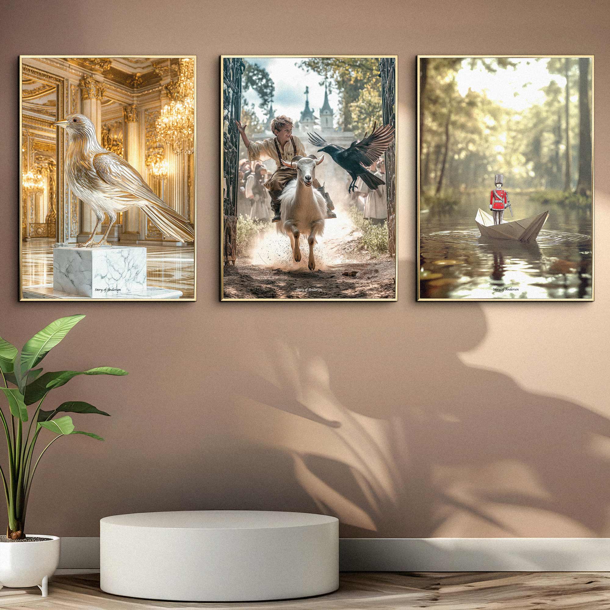 Poster – H.C. Andersen Sprookje – De Nachtegaal