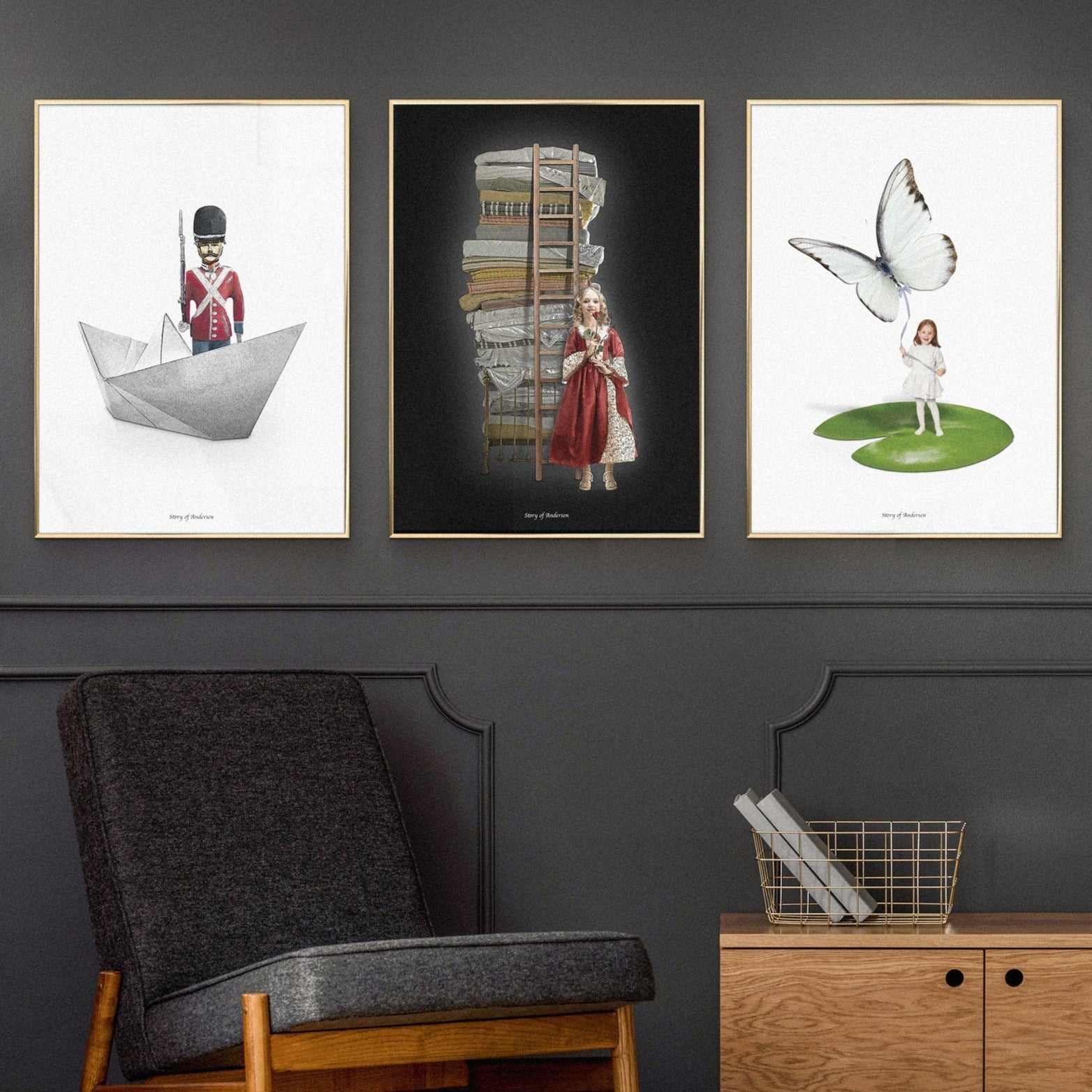 Fotowand – Handtekening – 3 keuze posters – 50x70 cm