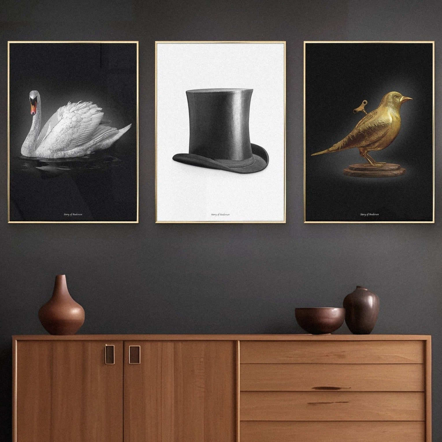 Fotowand – Handtekening – 3 keuze posters – 50x70 cm