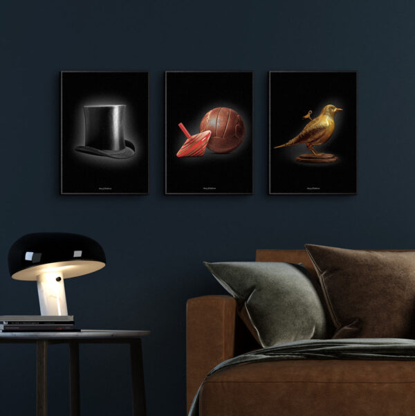 Fotowand – Handtekening – 3 keuze posters – 30x40 cm