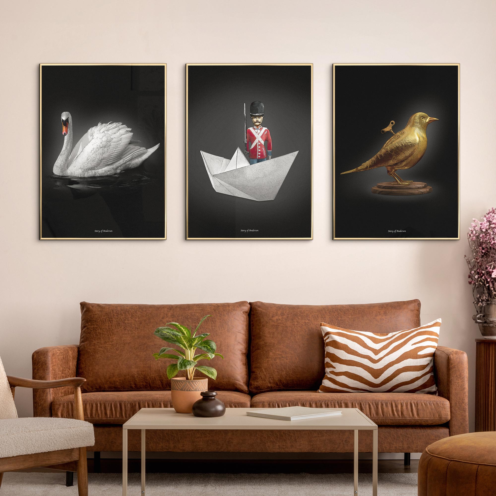 Fotowand – Handtekening – 3 keuze posters – 50x70 cm