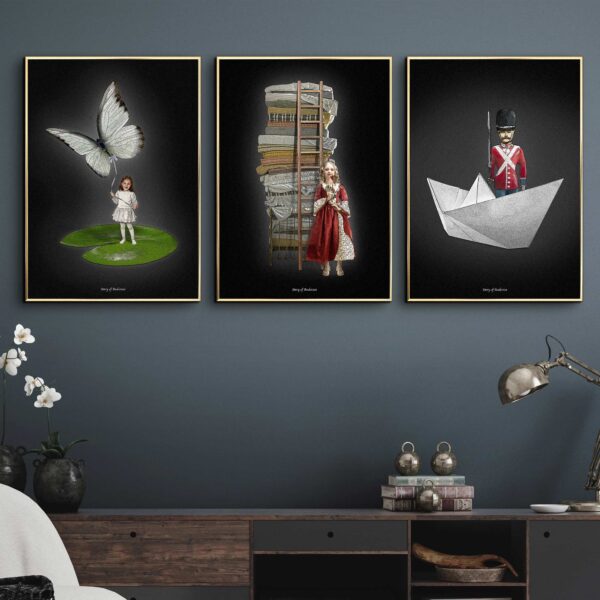 Fotowand – Handtekening – 3 keuze posters – 70x100 cm