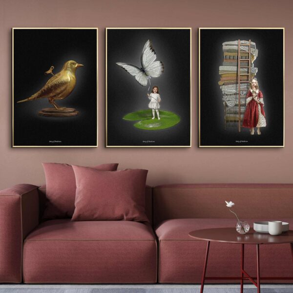 Fotowand – Handtekening – 3 keuze posters – 70x100 cm