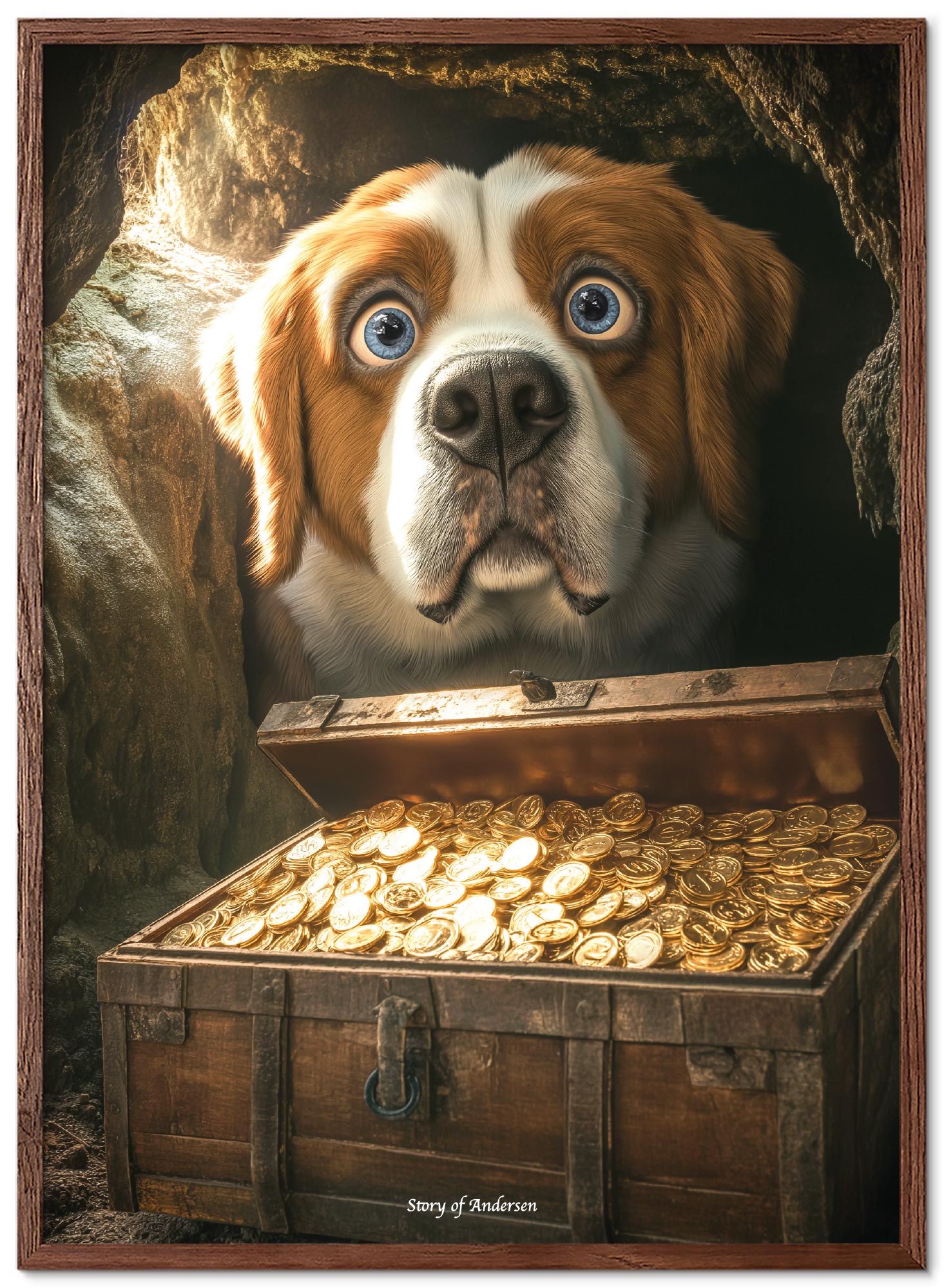 Poster – H.C. Andersen Sprookje – De Tondeldoos