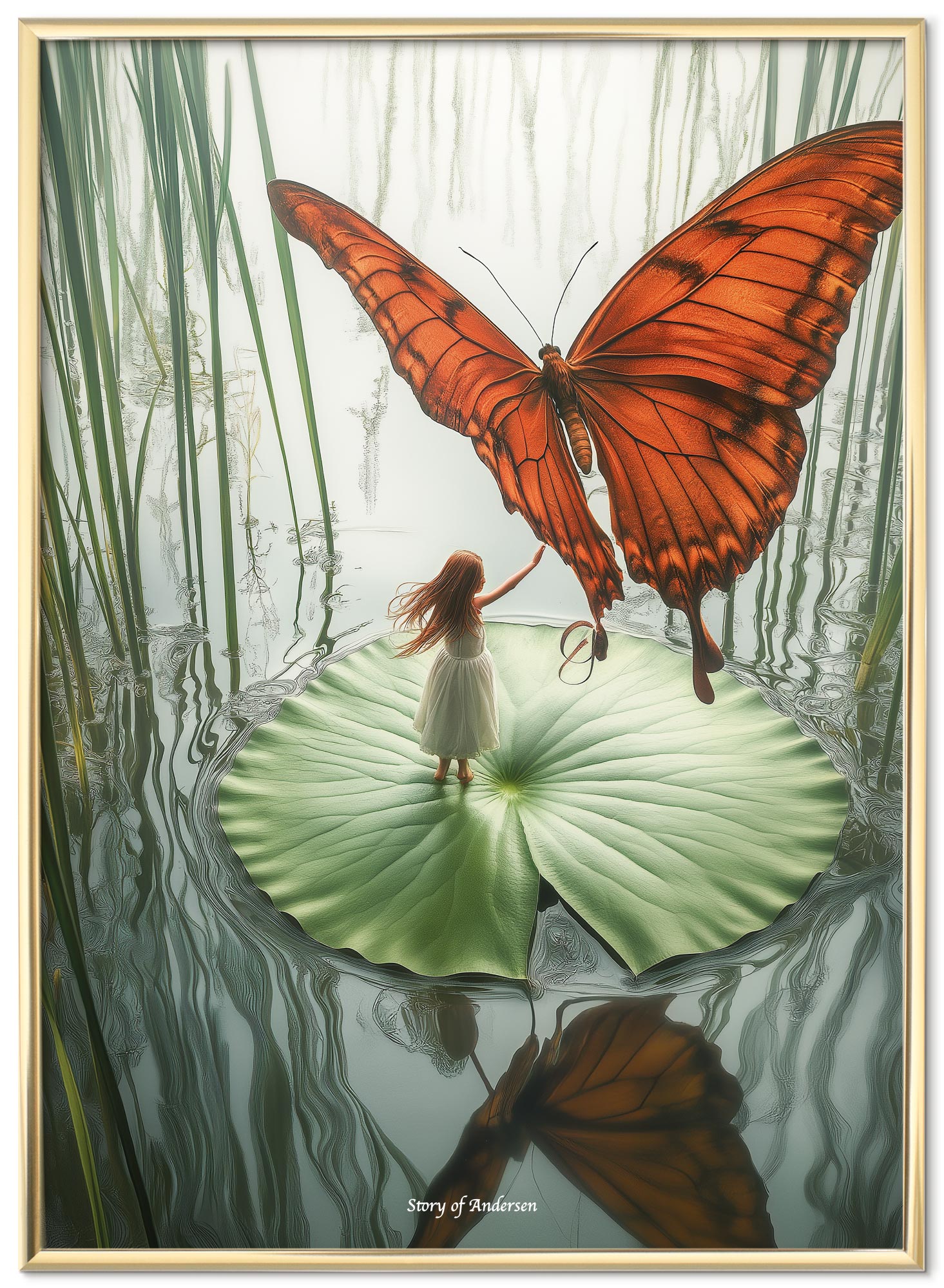 Poster – H.C. Andersen Sprookjes – Duimelijntje